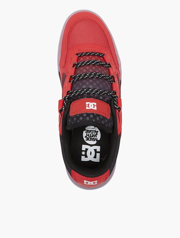 Dc 2025 red sneakers